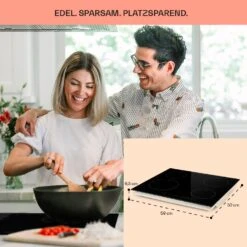 Virtuosa EcoAdapt Induktionskochfeld 4 Zonen 7200W Glas Schwarz -OUTSUNNY Verkäufe 8600359300 12541 prod 006