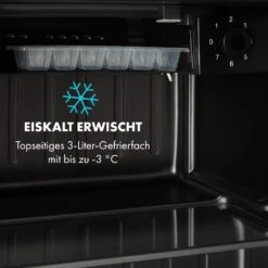 Obsidian Kühlschrank 46 Liter Gemüsefach 11 Obsidian Kühlschrank 46 Liter Gemüsefach -OUTSUNNY Verkäufe 8600359300 30784 prod 006