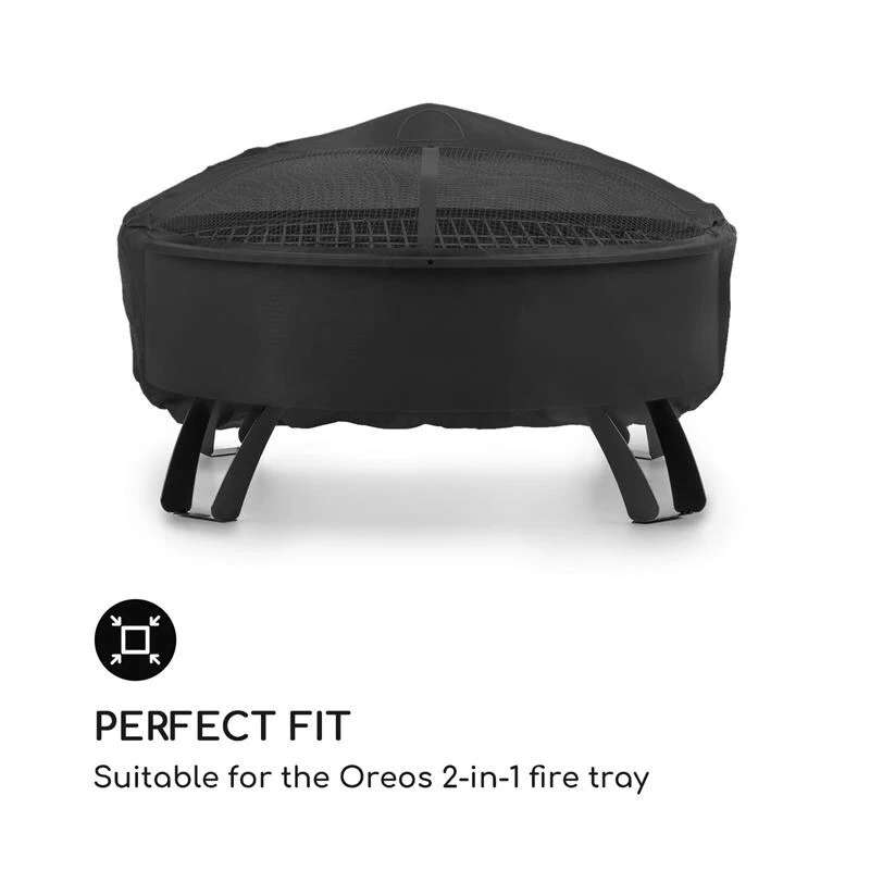 Oreos Wetterschutz Nylon 600D wasserfest Schwarz 2 Oreos Wetterschutz Nylon 600D wasserfest Schwarz – Bild 2