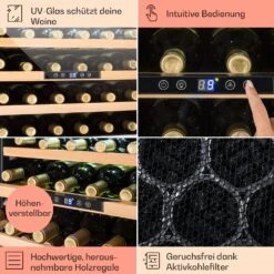 Vinsider 24 Built-In Uno Einbau-Weinkühlschrank 24 Flaschen 57 Liter -OUTSUNNY Verkäufe 8600359300 9429 prod 005