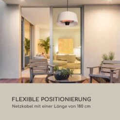 Venice Heat Terrassenheizstrahler 800/1000/1800W Fernbedienung Schwarz 8 Venice Heat Terrassenheizstrahler 800/1000/1800W Fernbedienung Schwarz -OUTSUNNY Verkäufe 8600359300 9634 prod 003