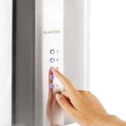 Beretta Inselabzugshaube Ø35cm Ab-/Umluft 650m³/h LED Aktivkohlefilter Edelstahl