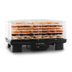 Bananarama Dörrautomat Schwarz 550W Trockner Dehydrator 6 Etagen