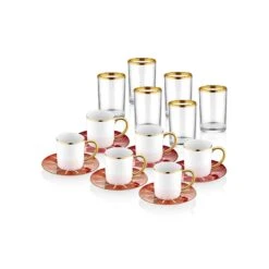 The Mia Kaffeeservice Diago Kaffeeservice 18-tlg. Porzellan, Für 6 Personen -OUTSUNNY Verkäufe 8600362100 CUP0031 prod 004