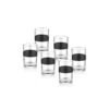 The Mia Wasserglas Dark Kaffee Wassertasse 6-tlg. Set