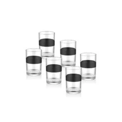 The Mia Wasserglas Dark Kaffee Wassertasse 6-tlg. Set