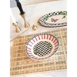 The Mia Geschirr Set Jardin Teller 6-tlg. Set Ø 20 Cm -OUTSUNNY Verkäufe 8600362100 JRD018 prod 003