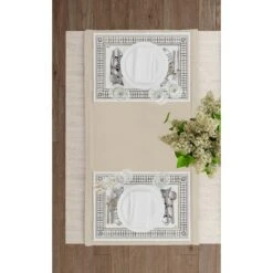 The Mia Platzset Wish Amerikanische Platzset 6er Set 50 X 35 Cm -OUTSUNNY Verkäufe 8600362100 TXT0217 prod 004