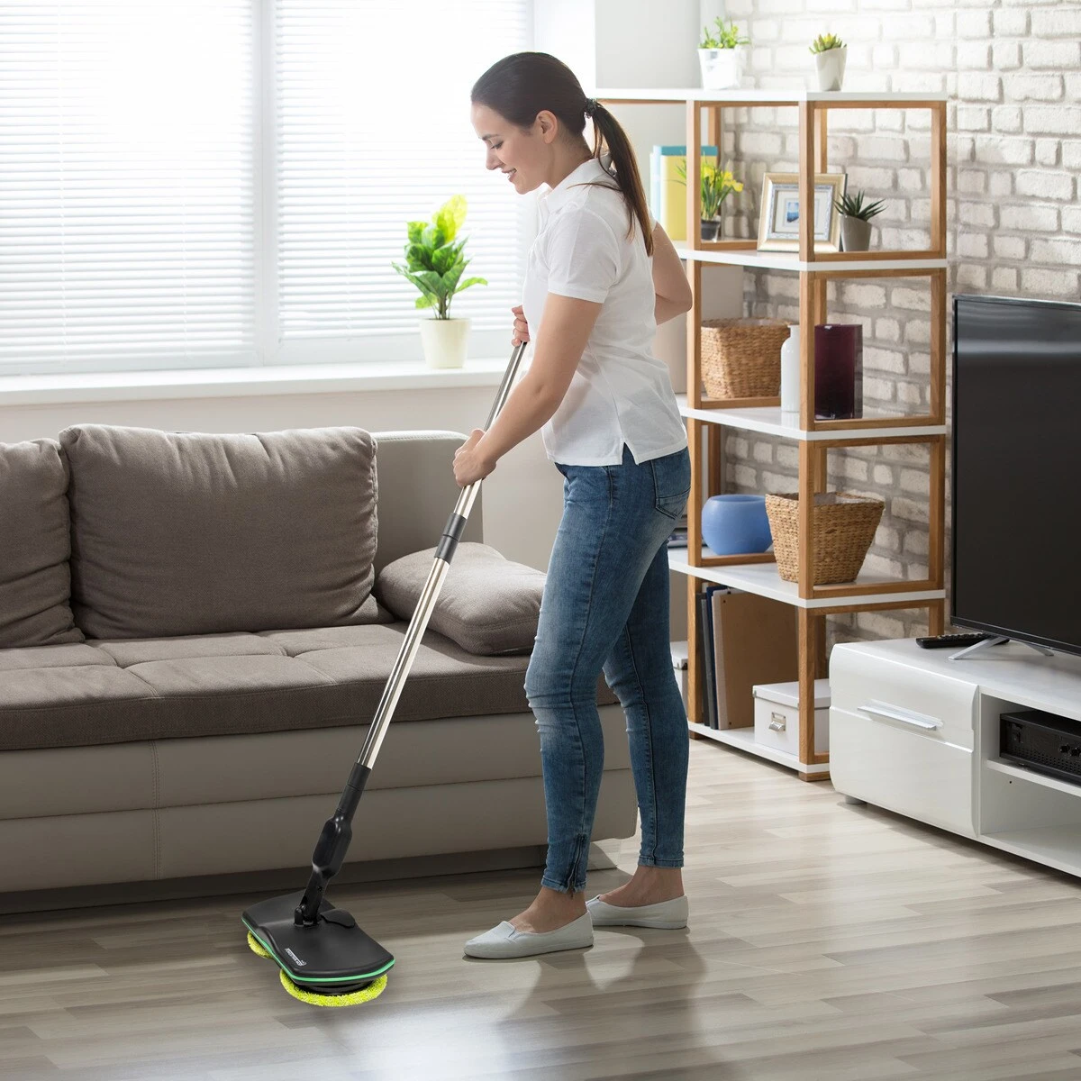 Starlyf® Drahtloser-drehender-elektrischer Mop Powertwin Mop 6 Starlyf® Drahtloser-drehender-elektrischer Mop Powertwin Mop – Bild 6