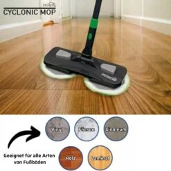 Starlyf® Rotierender Bodenwischer Cyclonic Mop -OUTSUNNY Verkäufe 8600363000 VHGSLCIND0124 prod 006