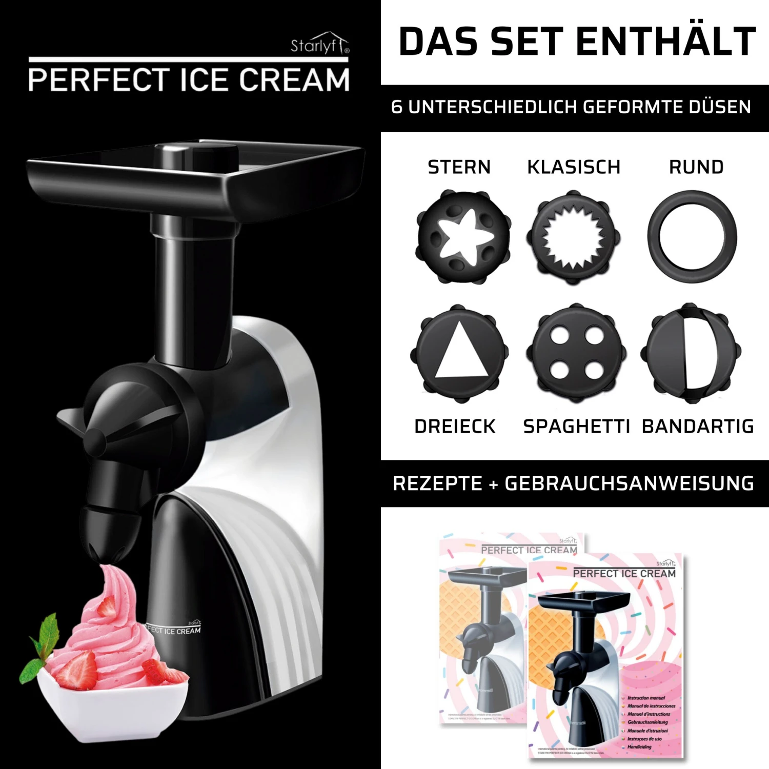 Starlyf® Eismaschine Perfect Ice Cream 4 Starlyf® Eismaschine Perfect Ice Cream – Bild 4