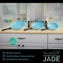 Starlyf® Pfannenset Jade-Beschichtung Jade Pan Set -OUTSUNNY Verkäufe 8600363000 VHGVAFSET0164 prod 004