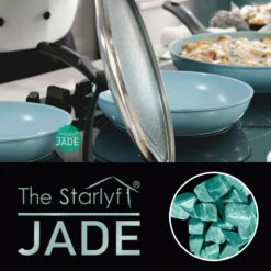 Starlyf® Pfannenset Jade-Beschichtung Jade Pan Set -OUTSUNNY Verkäufe 8600363000 VHGVAFSET0164 prod 006
