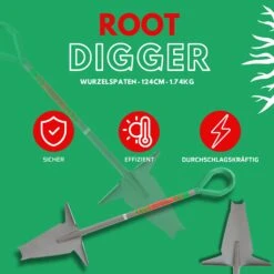 Starlyf® Wurzelspaten Root Digger -OUTSUNNY Verkäufe 8600363000 VJDSLCIND0001 prod 004