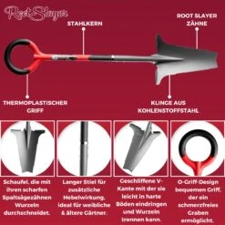 Root Slayer® Wurzelspaten Root Slayer 10 Root Slayer® Wurzelspaten Root Slayer -OUTSUNNY Verkäufe 8600363000 VJDVACIND0002 prod 005