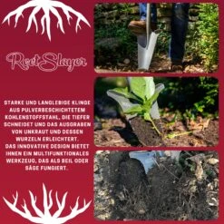 Root Slayer® Wurzelspaten Root Slayer 11 Root Slayer® Wurzelspaten Root Slayer -OUTSUNNY Verkäufe 8600363000 VJDVACIND0002 prod 006