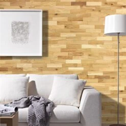 Wodewa Wandverkleidung Holz 3D Optik Eiche Rustikal, Geölt 1m² Wandpaneele Moderne Wanddekoration Holzverkleidung Holzwand Wohnzimmer Küche Schlafzimmer -OUTSUNNY Verkäufe 8600365100 6049 prod 004