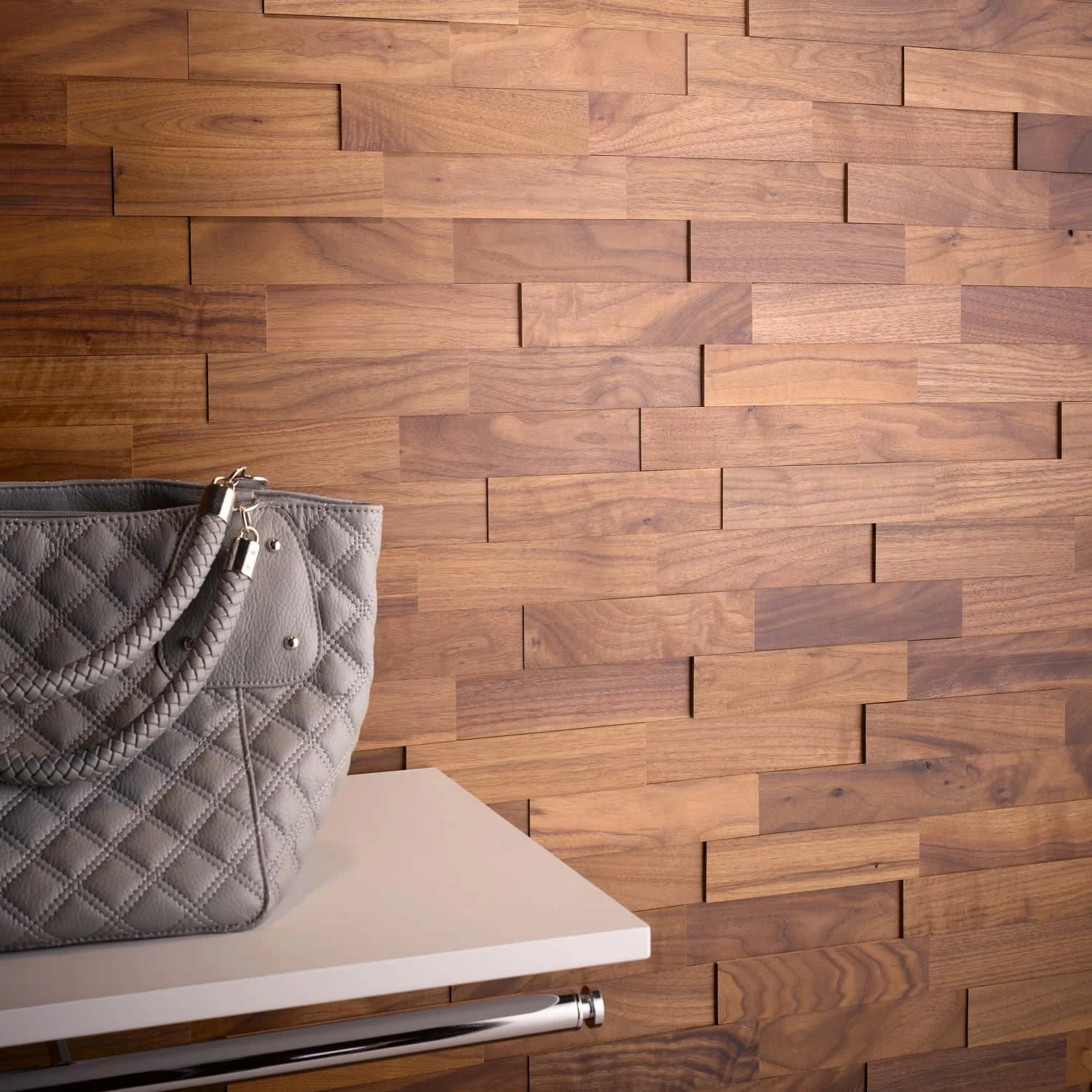 Wodewa Wandverkleidung Holz 3D Optik Nussbaum, Geölt 1m² Wandpaneele Moderne Wanddekoration Holzverkleidung Holzwand Wohnzimmer Küche Schlafzimmer 2 Wodewa Wandverkleidung Holz 3D Optik Nussbaum, Geölt 1m² Wandpaneele Moderne Wanddekoration Holzverkleidung Holzwand Wohnzimmer Küche Schlafzimmer – Bild 2