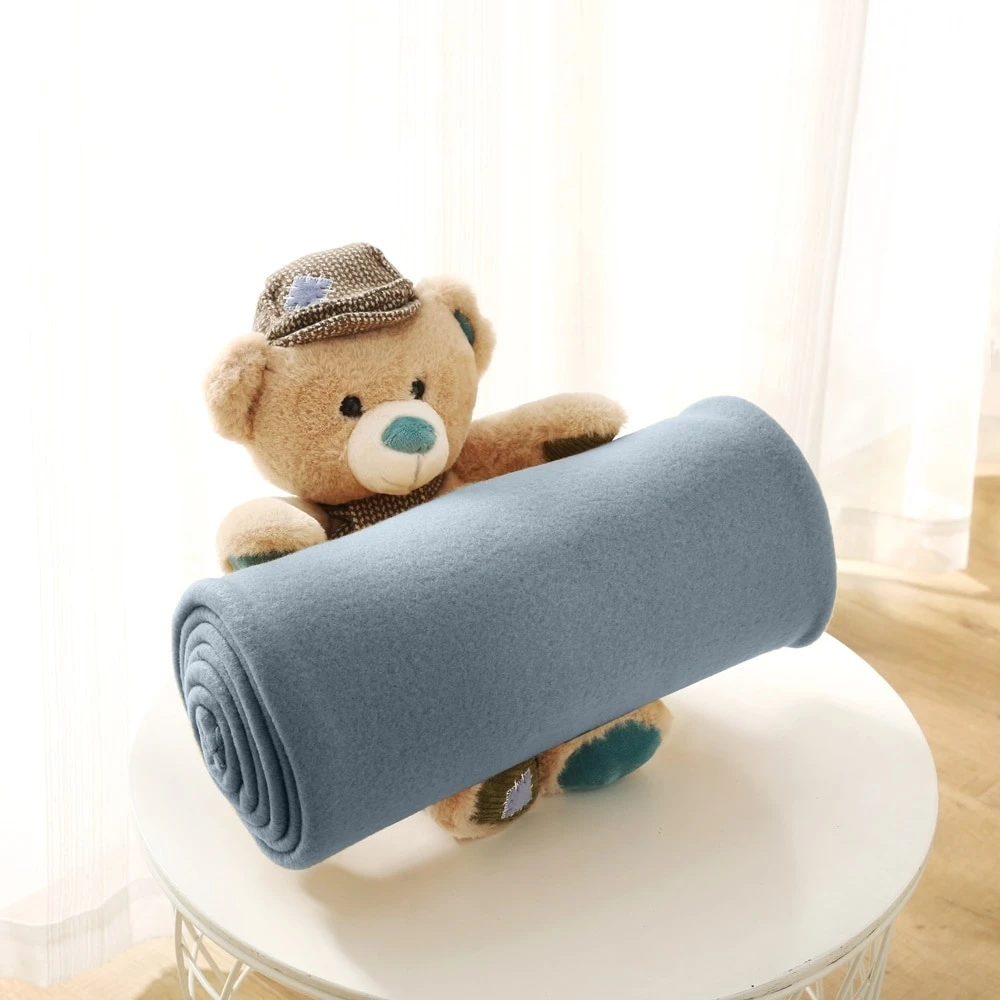 Wometo 2er Set Fleecedecken Polar-Fleece - (2er Set Fleecedecken) Mit Kettel-Einfassung & Anti-Pilling 3 Wometo 2er Set Fleecedecken Polar-Fleece - (2er Set Fleecedecken) Mit Kettel-Einfassung & Anti-Pilling – Bild 3