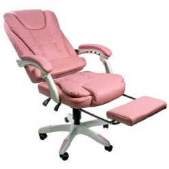 Schreibtischstuhl Design Bürostuhl Racing Chair Chefsessel Gamingstuhl Fußstütze -OUTSUNNY Verkäufe 8600366200 11271 prod 003