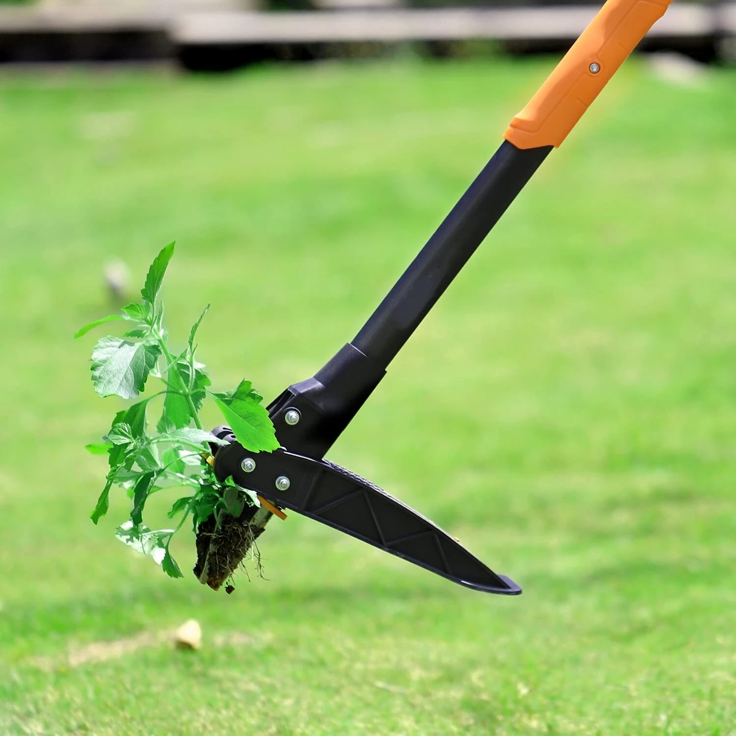 TACKLIFE GSW1A, Stehender Jäter, Verdickter Edelstahl Mit 3 Krallen Und Hochfesten Pedalen, Automatisches Federrücklaufgerät, Effizienter Jäter 5 TACKLIFE GSW1A, Stehender Jäter, Verdickter Edelstahl Mit 3 Krallen Und Hochfesten Pedalen, Automatisches Federrücklaufgerät, Effizienter Jäter – Bild 5