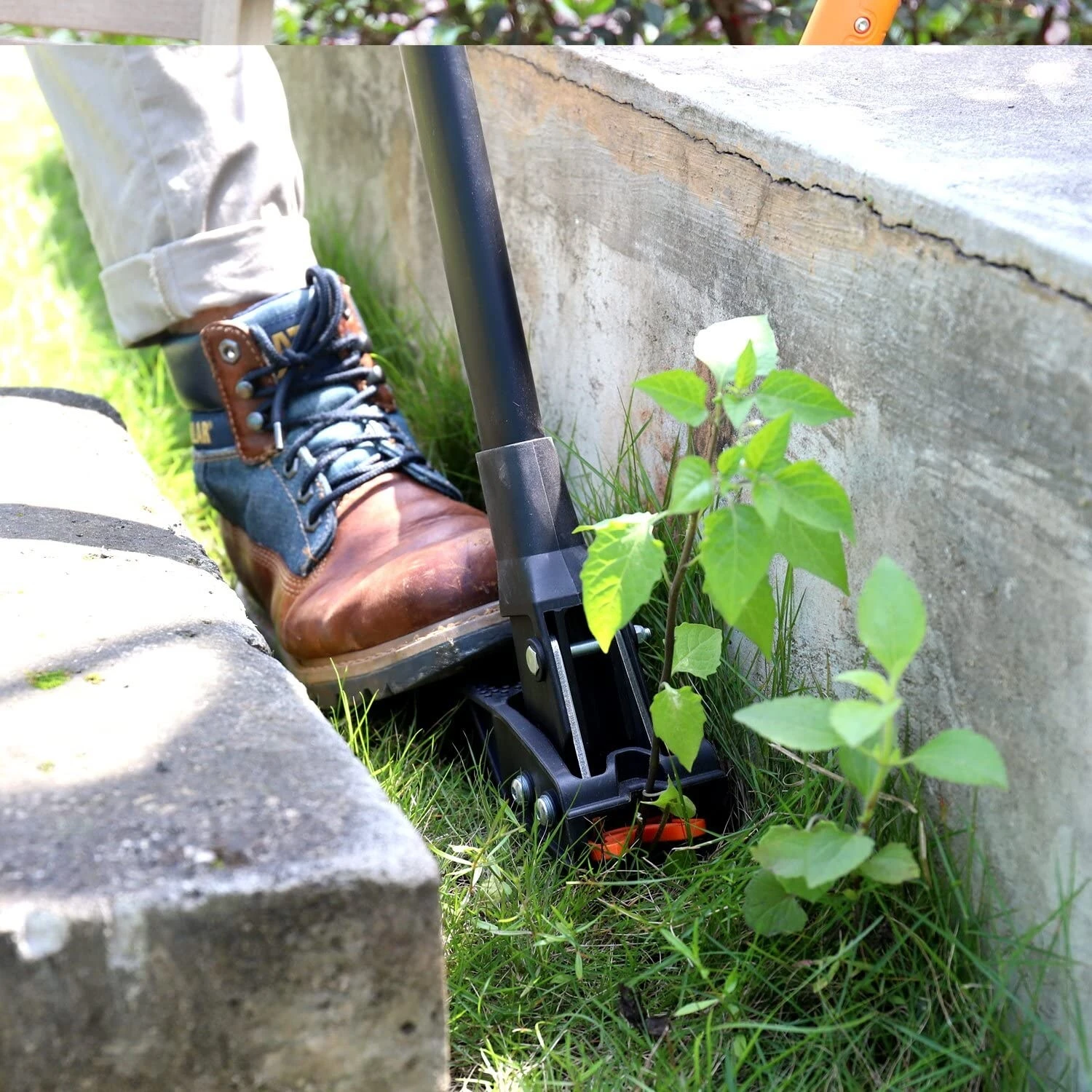 TACKLIFE GSW1A, Stehender Jäter, Verdickter Edelstahl Mit 3 Krallen Und Hochfesten Pedalen, Automatisches Federrücklaufgerät, Effizienter Jäter 6 TACKLIFE GSW1A, Stehender Jäter, Verdickter Edelstahl Mit 3 Krallen Und Hochfesten Pedalen, Automatisches Federrücklaufgerät, Effizienter Jäter – Bild 6