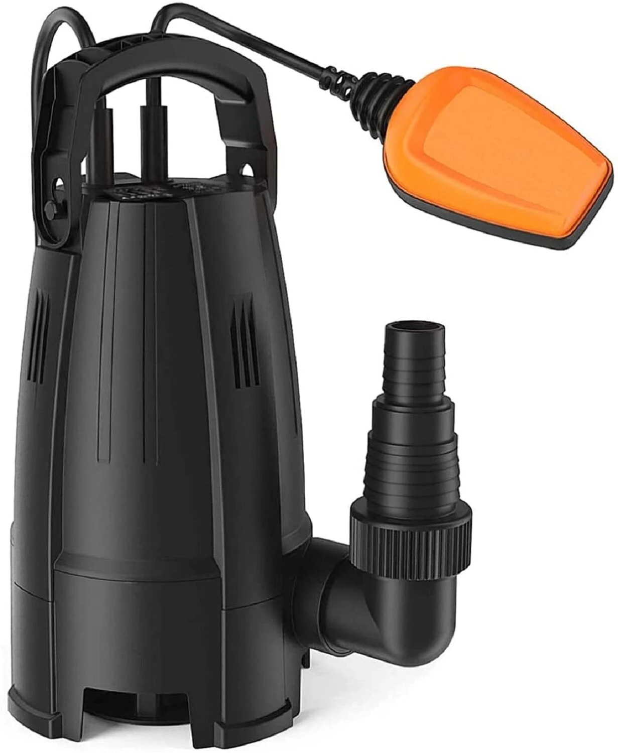 TACKLIFE GSUP2B, Tauchpumpe, 400-W-Pumpe, Max. Durchflussrate 9000 L / H, Max. Förderhöhe 5 M, Verunreinigungen Ø 25 Mm, Max. Eintauchtiefe 6 M, 8-Blatt-Laufräder, Schmutzwasser-Tauchpumpe Mit Schwimmerschalter 1 TACKLIFE GSUP2B, Tauchpumpe, 400-W-Pumpe, Max. Durchflussrate 9000 L / H, Max. Förderhöhe 5 M, Verunreinigungen Ø 25 Mm, Max. Eintauchtiefe 6 M, 8-Blatt-Laufräder, Schmutzwasser-Tauchpumpe Mit Schwimmerschalter