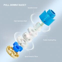 TACKLIFE DAWF01JD, Küchenarmatur, Küchenarmatur Mit Herausziehbarer Edelstahlbrause, Spültischarmatur Mit 3 Sprühmodi, 360° Drehbarer Einhebelmischer Ohne Blei 9 TACKLIFE DAWF01JD, Küchenarmatur, Küchenarmatur Mit Herausziehbarer Edelstahlbrause, Spültischarmatur Mit 3 Sprühmodi, 360° Drehbarer Einhebelmischer Ohne Blei -OUTSUNNY Verkäufe 8600367000 2475 prod 004