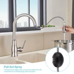 TACKLIFE DAWF01JD, Küchenarmatur, Küchenarmatur Mit Herausziehbarer Edelstahlbrause, Spültischarmatur Mit 3 Sprühmodi, 360° Drehbarer Einhebelmischer Ohne Blei 11 TACKLIFE DAWF01JD, Küchenarmatur, Küchenarmatur Mit Herausziehbarer Edelstahlbrause, Spültischarmatur Mit 3 Sprühmodi, 360° Drehbarer Einhebelmischer Ohne Blei -OUTSUNNY Verkäufe 8600367000 2475 prod 006