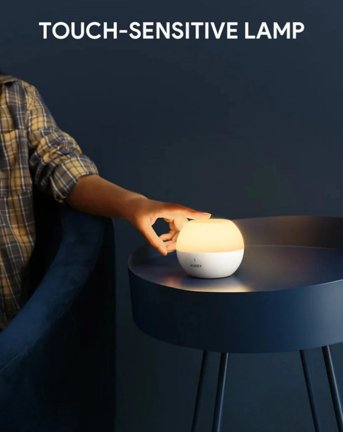 AUKEY Tischlampe Touchbedienung LT-ST23 (2er Pack) 6 AUKEY Tischlampe Touchbedienung LT-ST23 (2er Pack) – Bild 6