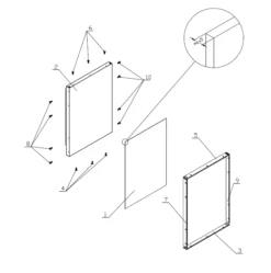 PKM Kühlschrank Unterbau KS 82.3A+ UB, 83 Liter Nutzinhalt -OUTSUNNY Verkäufe 8600368200 1537 2062 prod 005