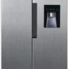 PKM NoFrost Side By Side Kühl-Gefrierkombination SBS440.4A+NFWD SI, Silber, 440 Liter Nutzinhalt