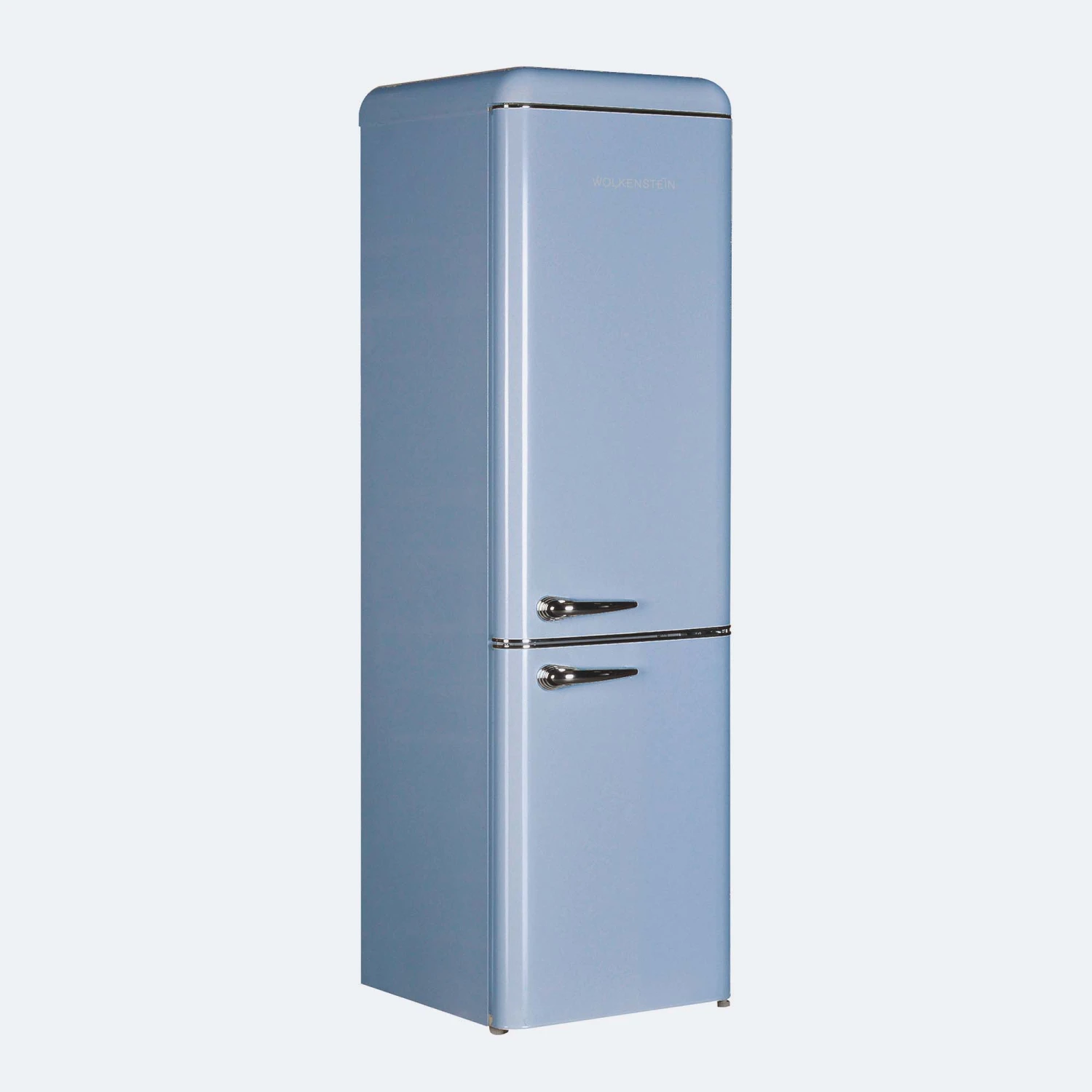 WOLKENSTEIN Retro-Kühl-Gefrierkombination WKG265RT LB, Hellblau, 250 Liter Nutzinhalt 4 WOLKENSTEIN Retro-Kühl-Gefrierkombination WKG265RT LB, Hellblau, 250 Liter Nutzinhalt – Bild 4